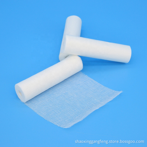 4 -lly -elastische Wunddressing Fleisch Gaze Bandage Roll
